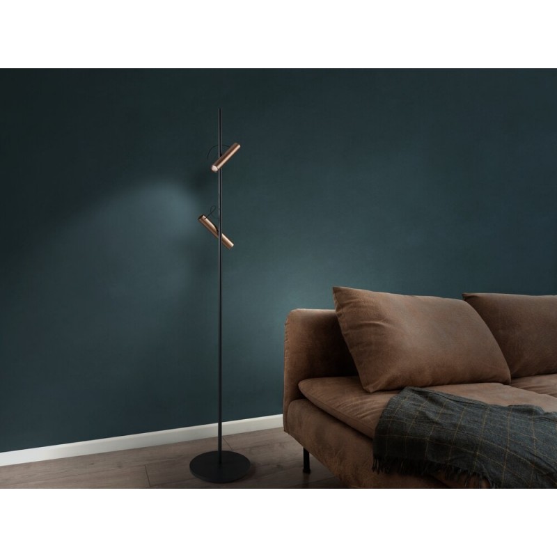 SpiritF1LEDGulvlampeSortRoseGold2700KLIGHTPOINT-01