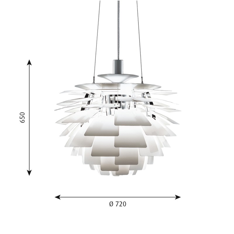 PHArtichoke720HvidPendelLED3000KLouisPoulsen-00