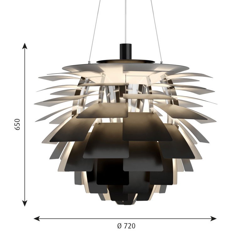 PHArtichoke720LED2700KSortPendelLouisPoulsen-00