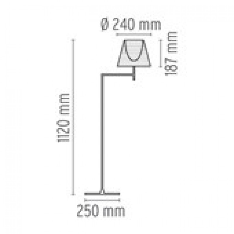 KTribeF1GulvlampeBronzeFlos-00