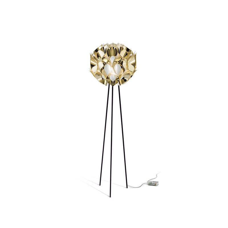 FloraGulvlampeGuldSLAMP-00