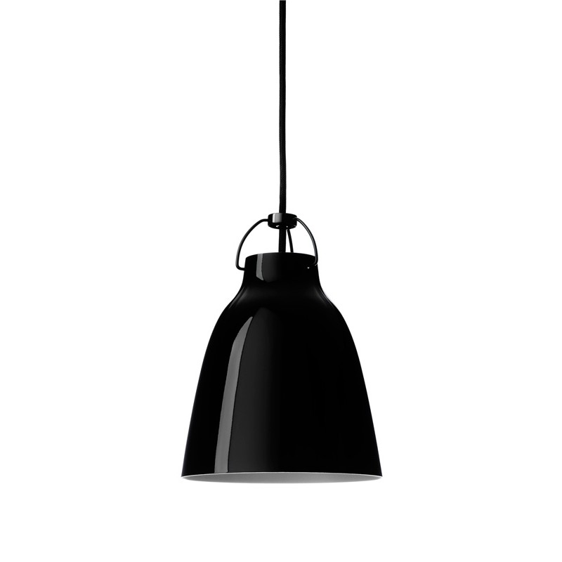 CaravaggioPendelBlankSortSortLedningP1165mm-30