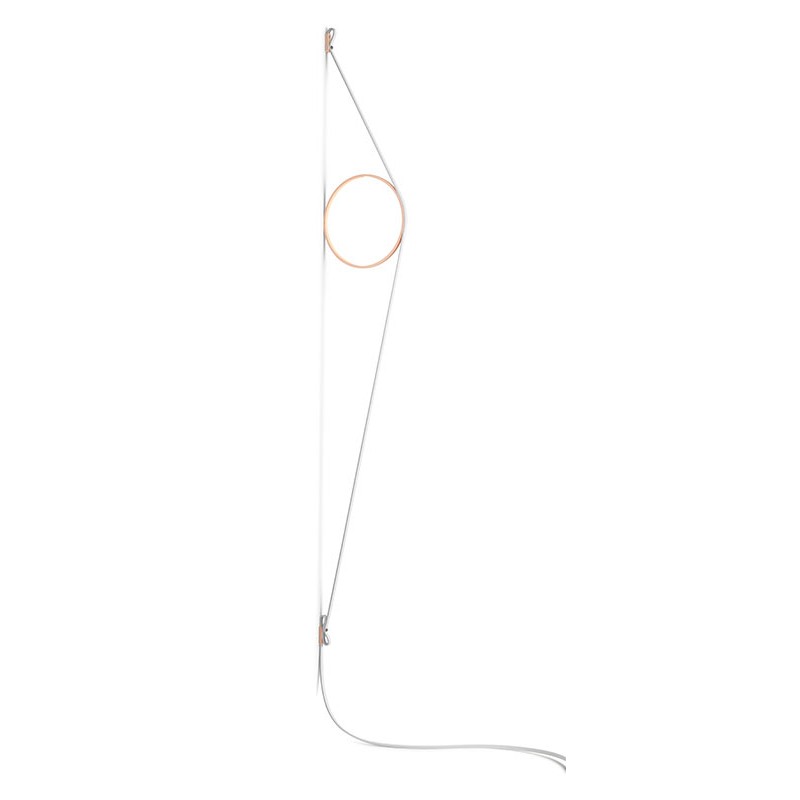 WireringHvidVglampePinkCirkel2700KFlos-30