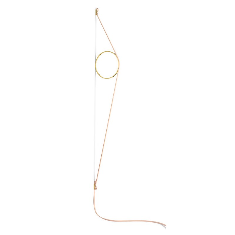 WireringPinkVglampeGuldCirkel2700KFlos-30