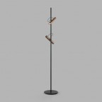 SpiritF1LEDGulvlampeSortRoseGold2700KLIGHTPOINT-01