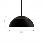 AJRoyalPendelLED37SortLouisPoulsen-00