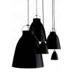CaravaggioPendelBlankSortSortLedningP1165mm-00