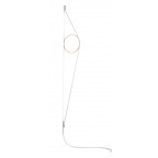 WireringHvidVglampePinkCirkel2700KFlos-00